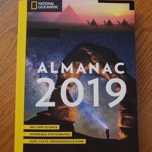 3/$20💫 NWT National Geographic 2019 Almanac